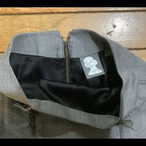 Girls From Savoy 'Just Right' Herringbone Skirt